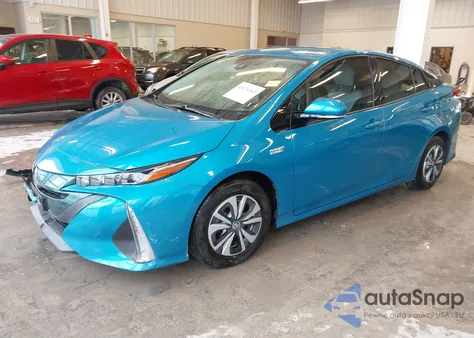 2018 Toyota Prius Prime Premium from USA, damaged, VIN JTDKARFP7J3093291